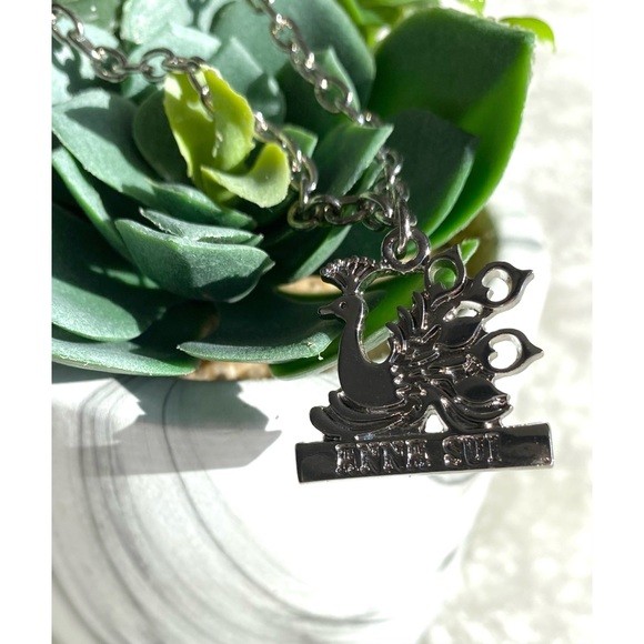 2/$25 Anna Sui Fancy Peacock Charm Bracelet - Picture 3 of 3